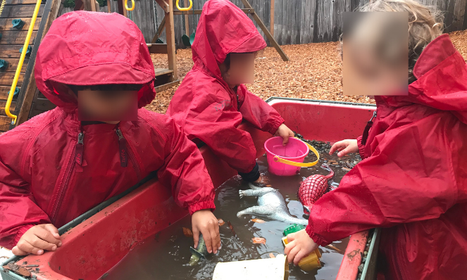 kids in tuffo muddy buddy kids rain suits