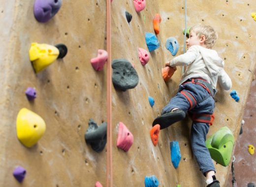 rock climbing for kids