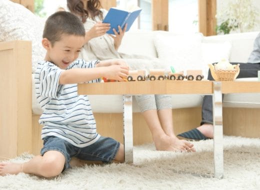 kid friendly coffee table