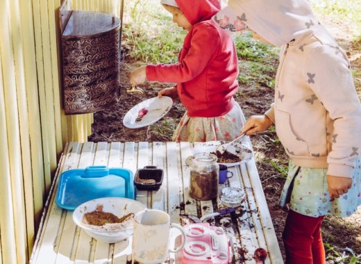 mud kitchen for kids