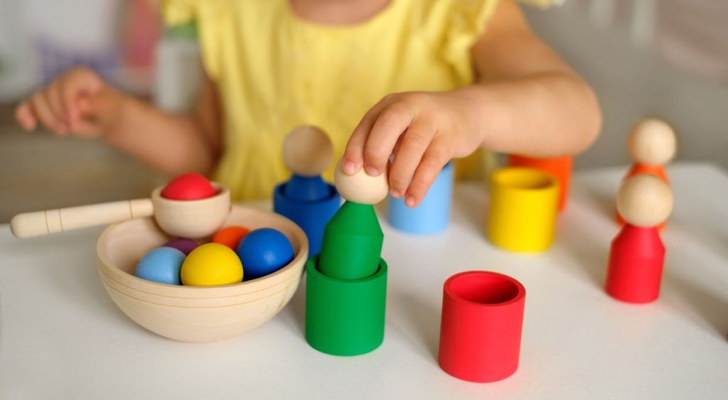 color sorting toy