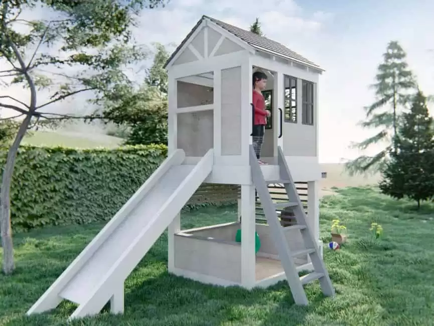 Linea Wooded Project Simple Playhouse Plans