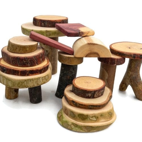 extra large wooden tree blocks