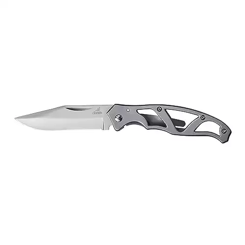 Gerber Gear Paraframe Mini Pocket Knife 2.2 Plain Edge Blade Length Folding Knife EDC Gear and Equipment Stainless Steel