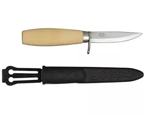 Morakniv Wood Carving Junior 73/164 Knife with Carbon Steel Blade, 3.0-Inch, Model Number: M-111-2103