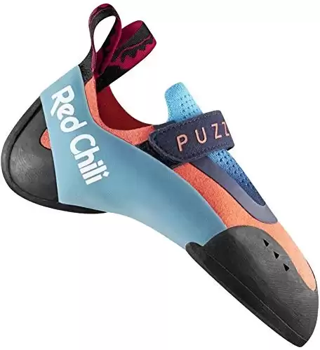 Red Chili Puzzle Climbing Shoe - Kids' Neon Coral 1.5