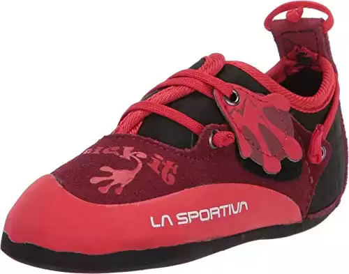 La Sportiva Stickit Climbing Shoe Kids Chili/Poppy 34/35