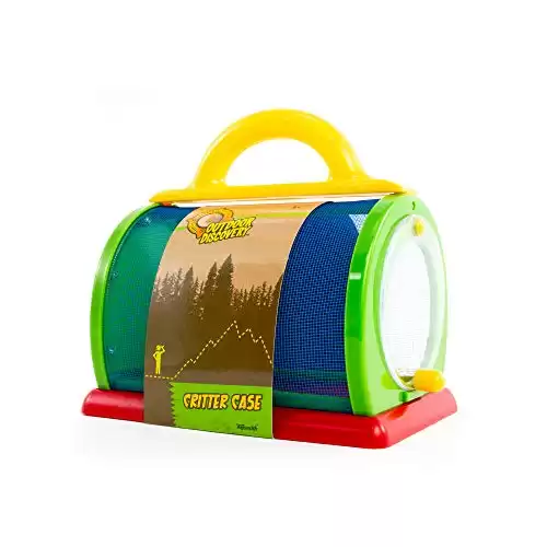 Toysmith: Outdoor Discovery Critter Case by Toysmith Backyard Nature Exploration To Catch & Release Bugs & Insects to Study Up Close