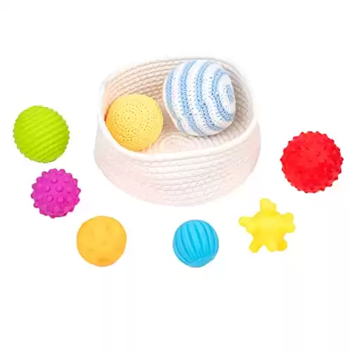 Baby Grisping Balls Textured Multi Sensory Toys Infant Ball Gift Set 6-12 Months Baby Toys