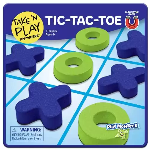 Take N Play Anywhere Tic-Tac-Toe Easy to Use, Hard to Lose Fun on the Go! For Ages 4+