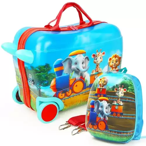 Emissary Kid Ride On Suitcase for Kids