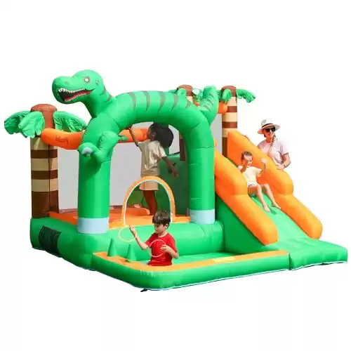 Dino Bounce House With a Slide