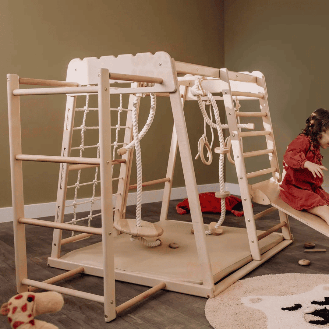 Small Wooden Play Gym