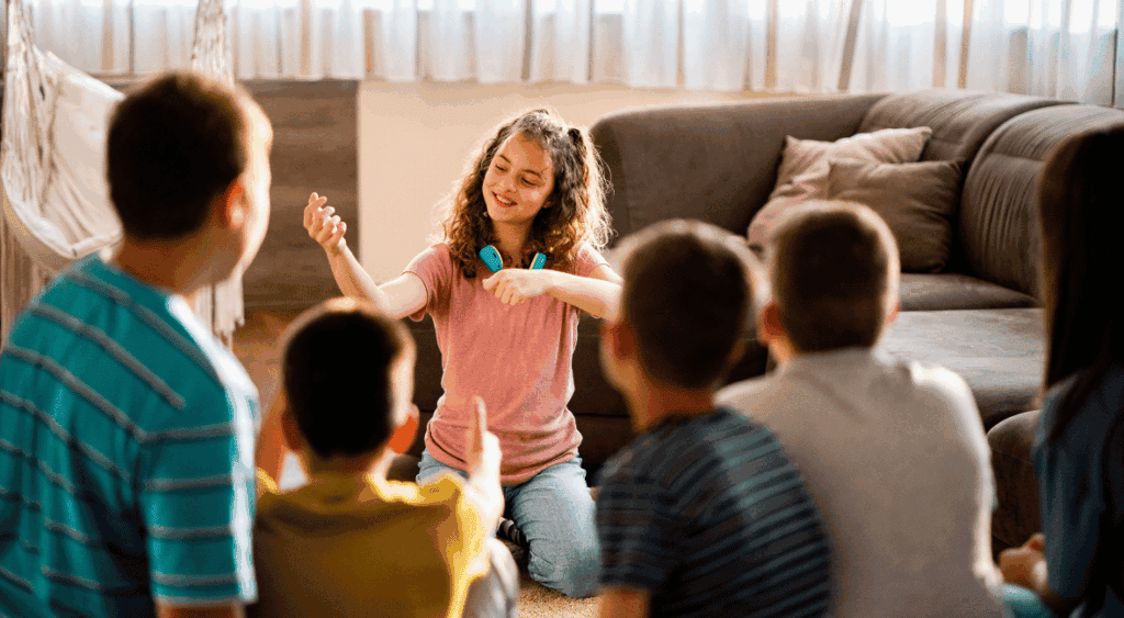 Thanksgiving charades for kids
