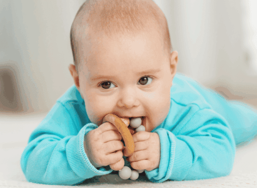 teether toy for 4 month old