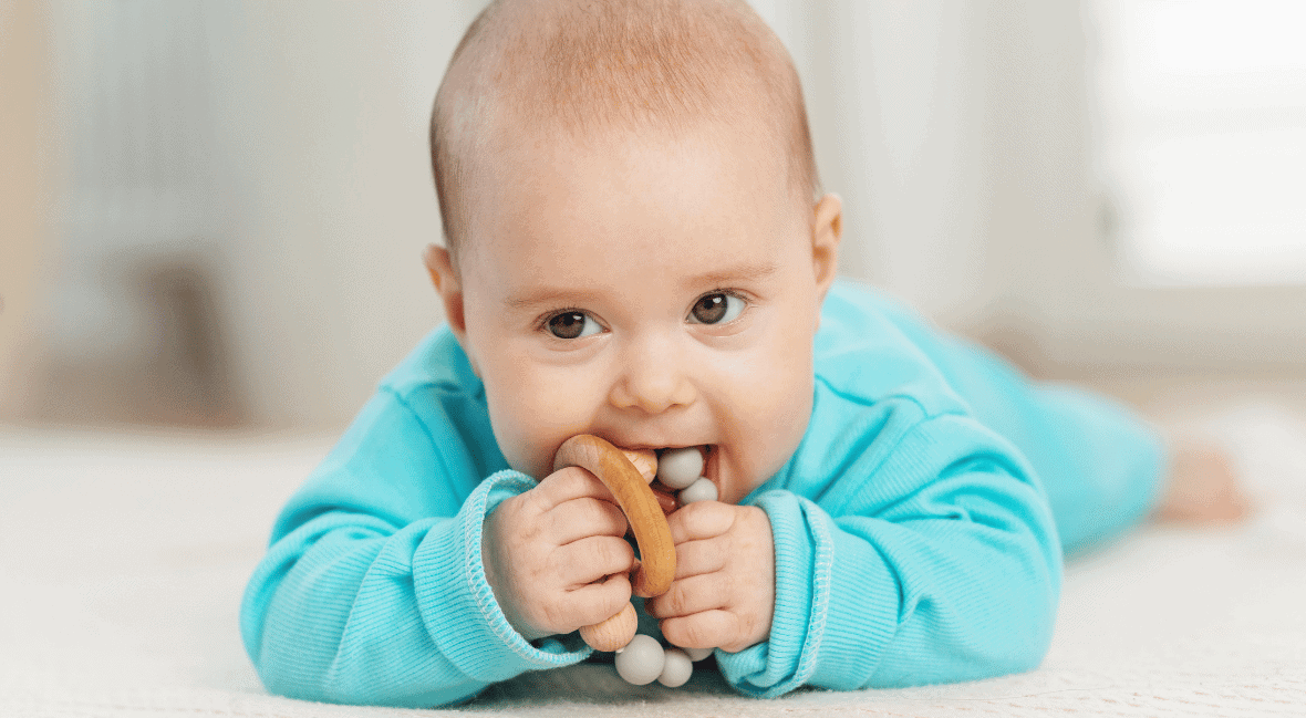 teether toy for 4 month old