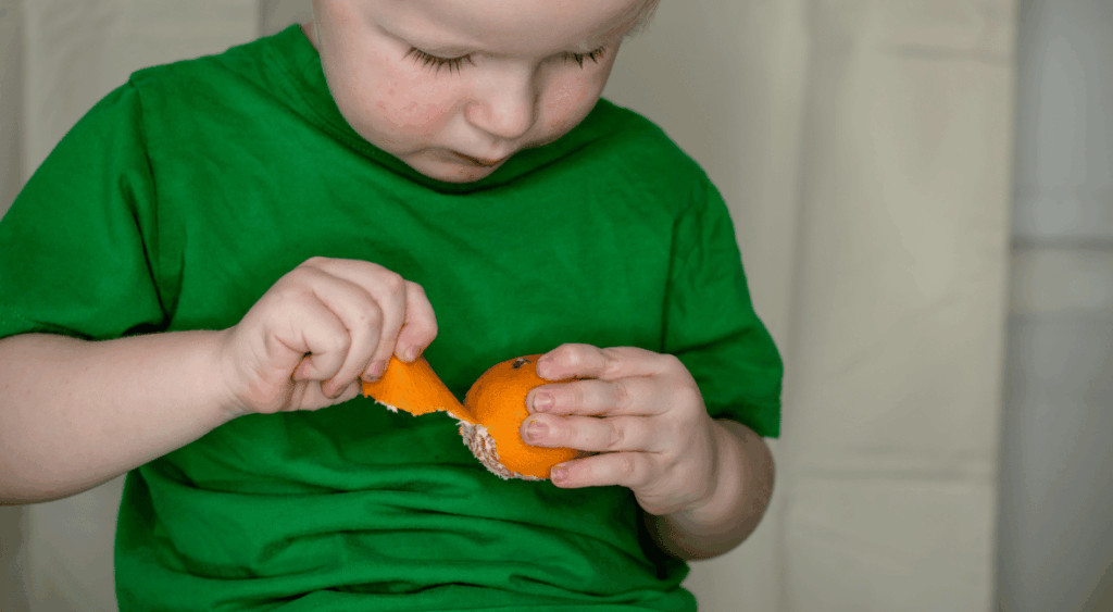 kitchen fine motor activity for preschoolers