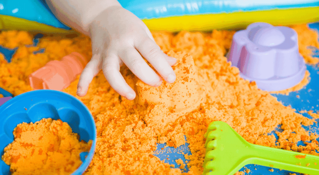 sensory bin play