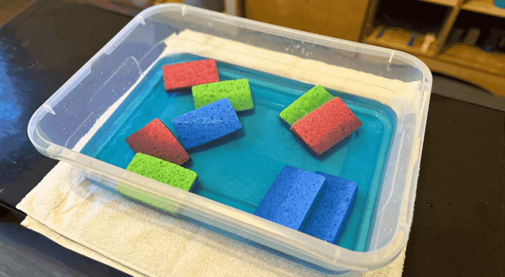 toddler sensory play