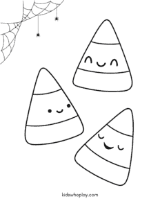 candy corn coloring