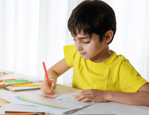 kid coloring
