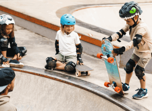 kids skateboarding lessons