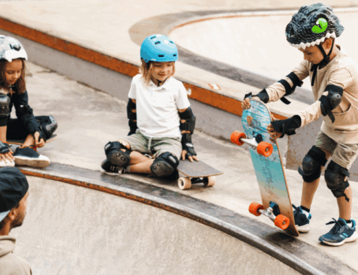 kids skateboarding lessons