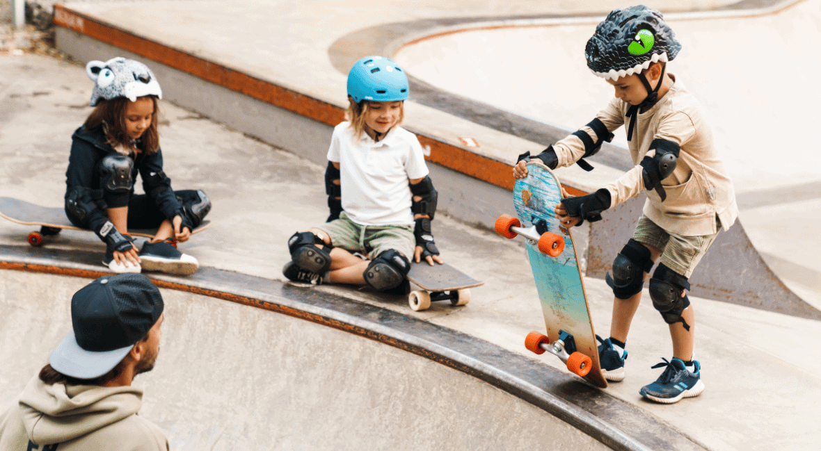 kids skateboarding lessons