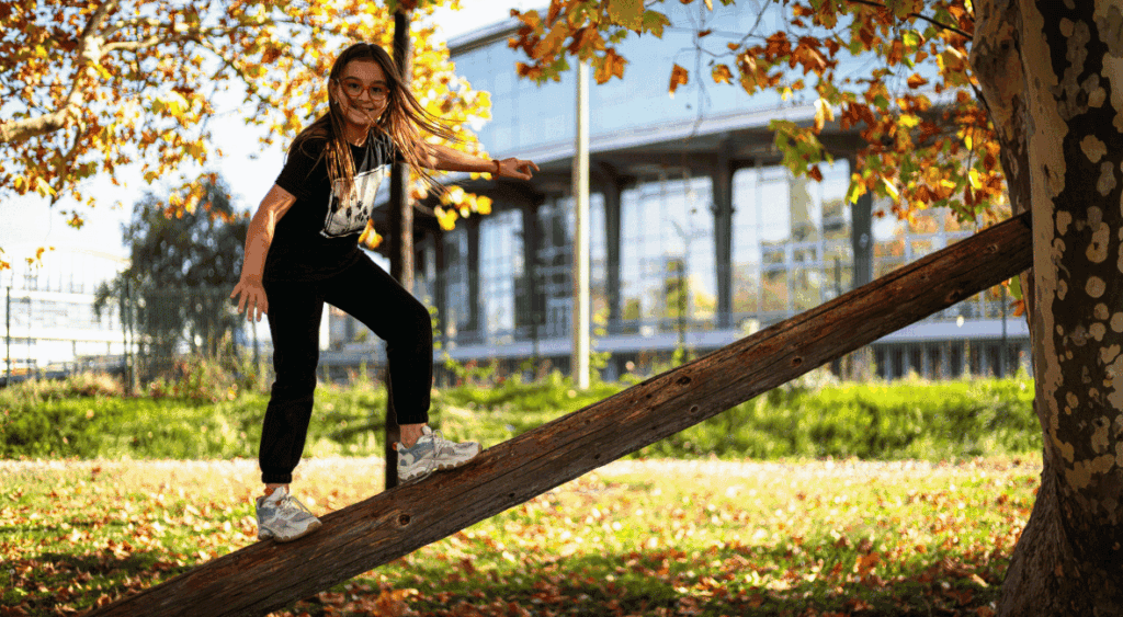 kid balancing