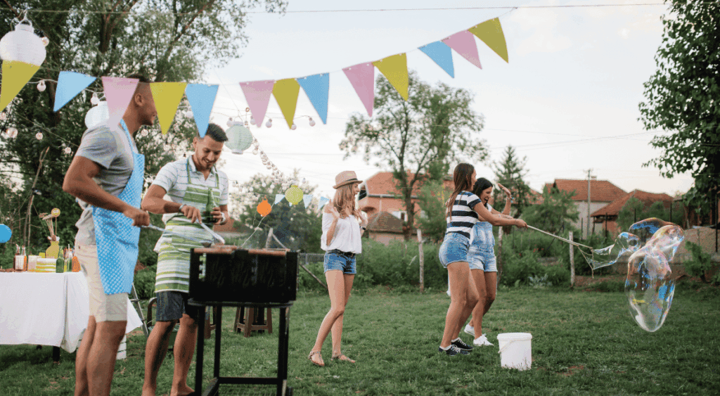 backyard party
