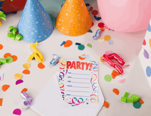 kids birthday party invitations
