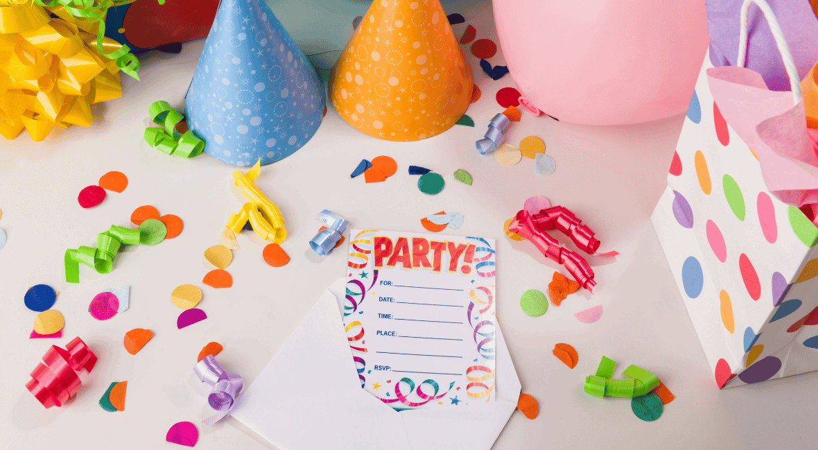 kids birthday party invitations
