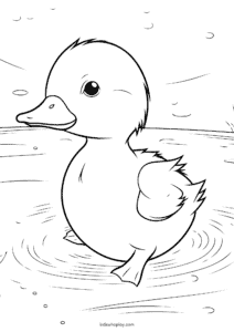 duck craft for kids