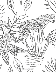leopard art