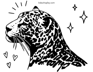 leopard coloring