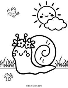 snail coloring