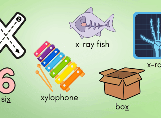 x words for kids