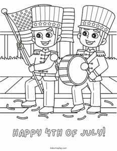patriotic coloring page