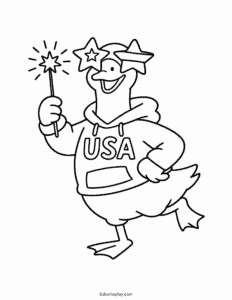 USA coloring page