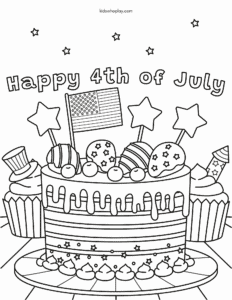 Independence Day coloring page