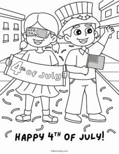 USA coloring page
