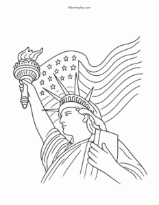 America coloring page