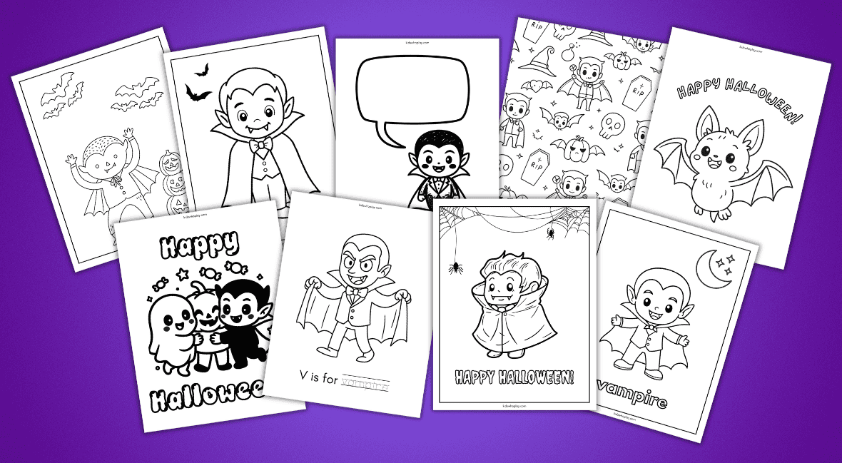 vampire coloring pages