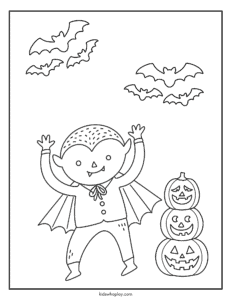 Halloween coloring page
