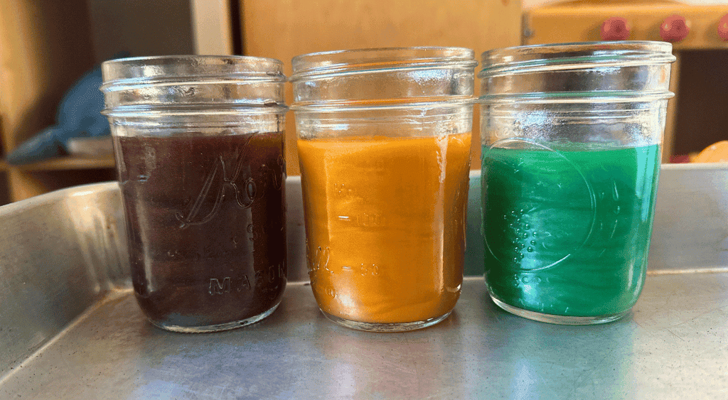 Halloween fizzy potion play