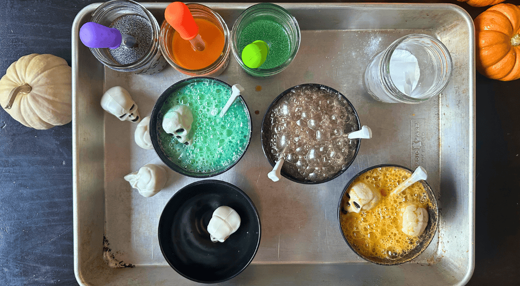halloween potion sensory play