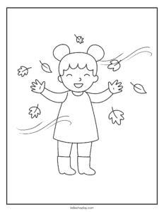 fall coloring sheet