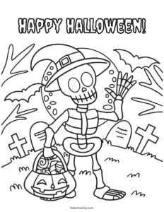halloween coloring page