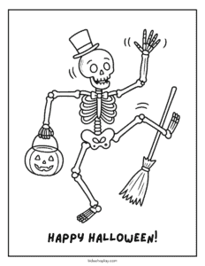 halloween coloring page