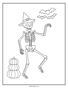 halloween coloring page